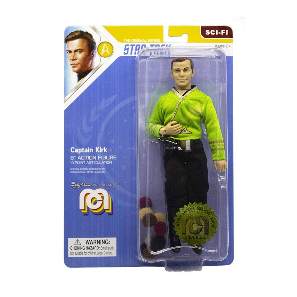 Figura Star Trek TOS Action Figure Captain Kirk (The Trouble with Tribbles) 20 cm Mego