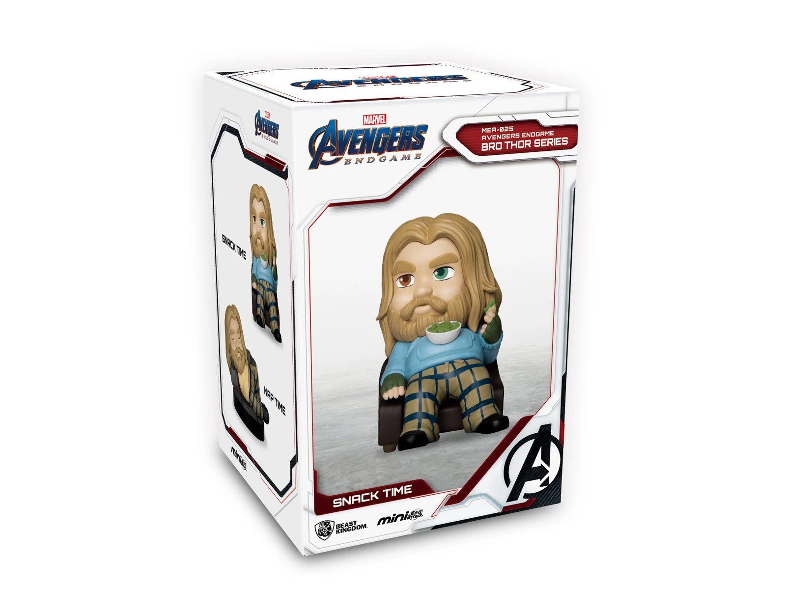 Figura Avengers: Endgame Mini Egg Attack Figure Bro Thor Series Nap time Beast Kingdom
