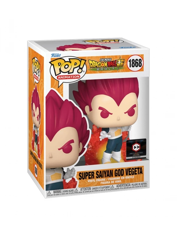 Figura Funko POP! Saiyan God Vegeta Chalice Collectibles #1868 Exclusive