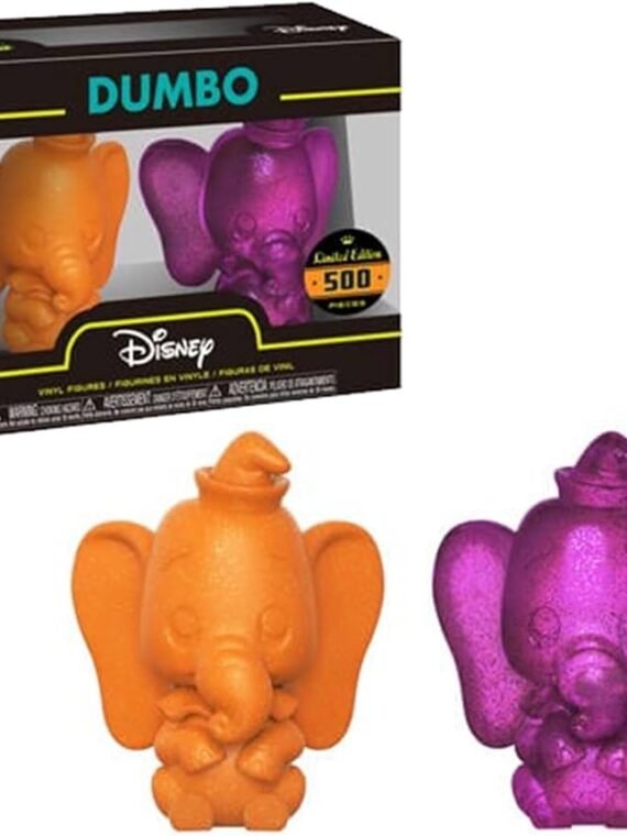 Figura Funko 2-Pack Disney Hikari XS Orange / Purple Japan Vinyl Dumbo Vinyl Exclusive / Rare