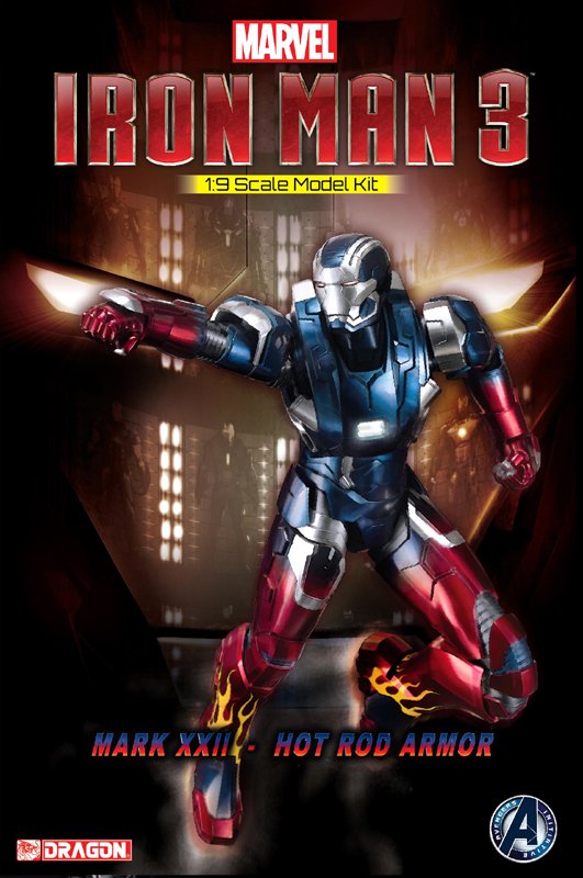 Model Kit Marvel Avengers Iron Man 3 - Mk.XXII Hot Rod Scale 1/9 Dragon Models