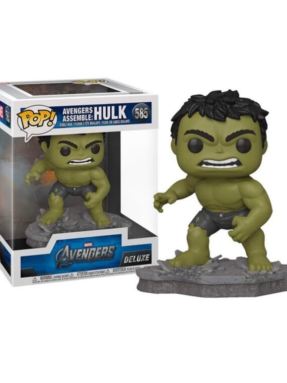 Figura Funko POP! Marvel Deluxe Hulk Assemble Avengers #585