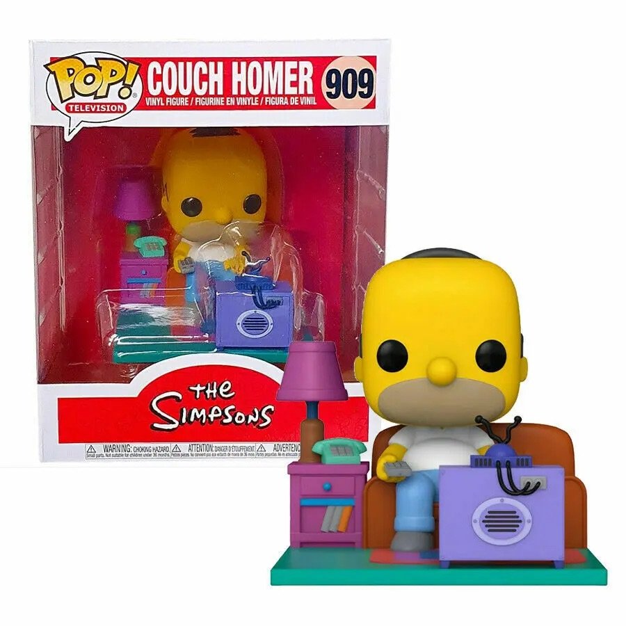 Funko Pop! DELUXE. Couch Homer. THE SIMPSON. 909 - Losers Club