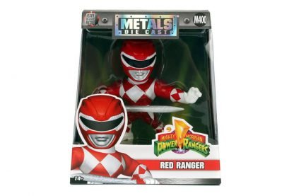 Figura Metals Mighty Morphin Power Rangers Red Ranger 4" Jada Toys