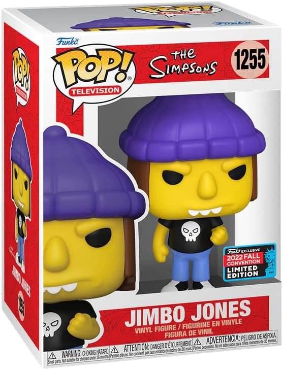 Figura Funko POP! Jimbo Jones NYCC 2022 Exclusive Shared Exclusive The Simpsons #1255