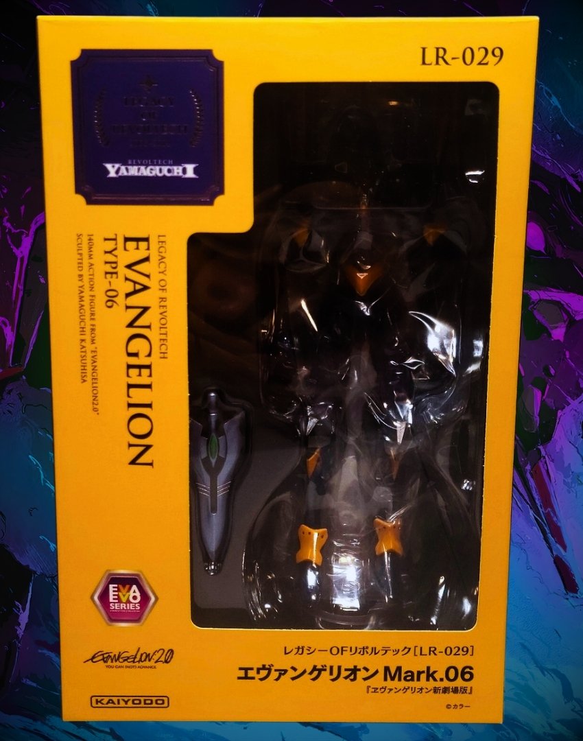 Figura Kaiyodo Evangelion Mark.06 - Legacy of Revoltech LR-029 Rebuild of Evangelion Series Revoltech