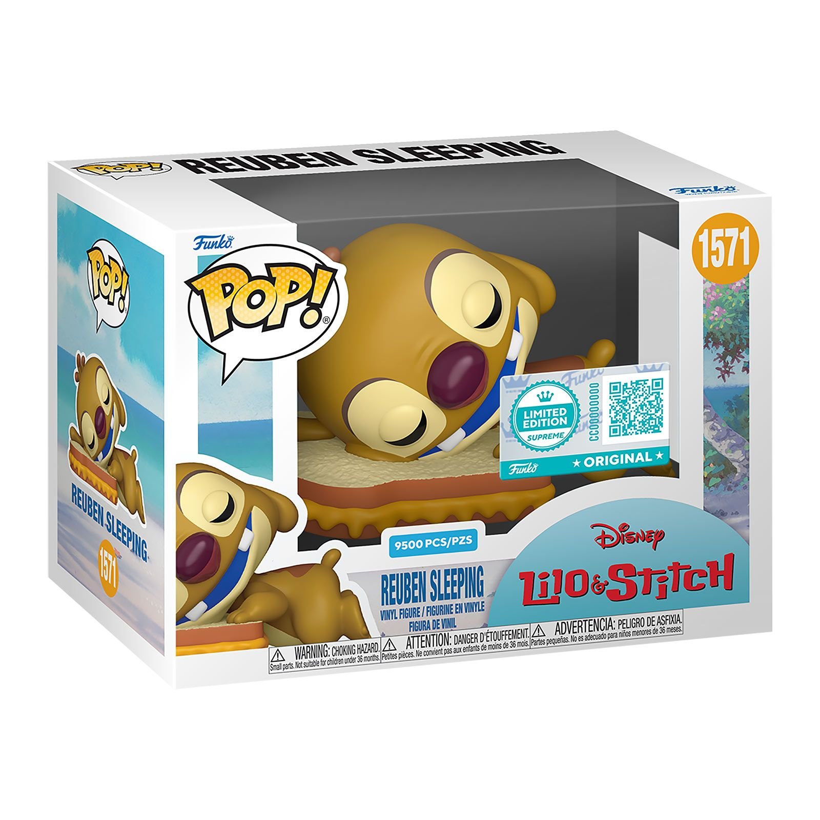 Lilo Stitch Reuben Funko Sleeping 1571