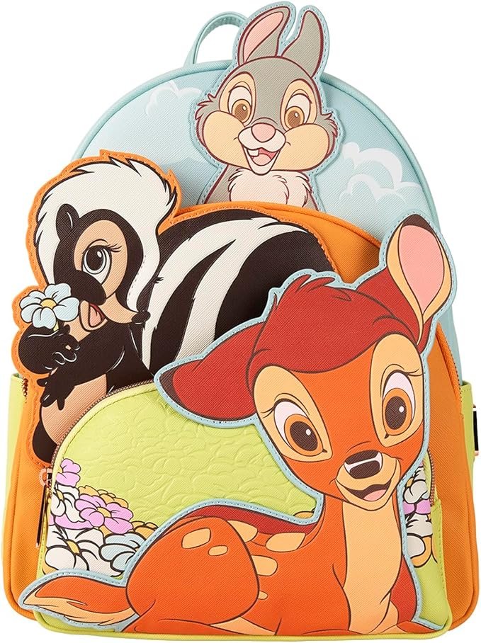 Mochila Bambi, Tambor, Flor Classics Mini Backpack Disney x Loungefly