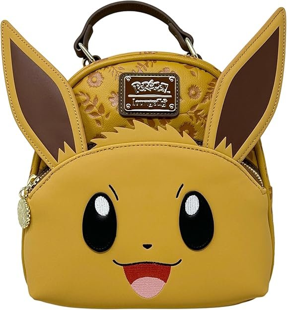 Mochila Bolso Eevee 3D Cosplay Mini Backpack Pokemon x Loungefly