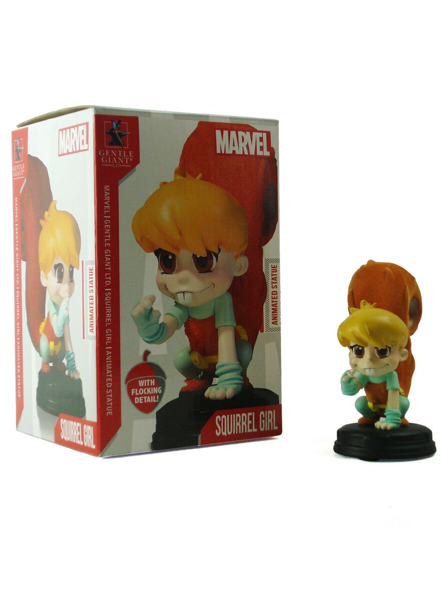 Estatua Marvel Animated Statue Squirrel Girl Skottie Young Marvel Collectibles 11cm