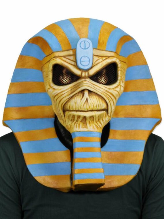NECA Iron Maiden Máscara de látex Powerslave 30th Anniversary Edition / Rare