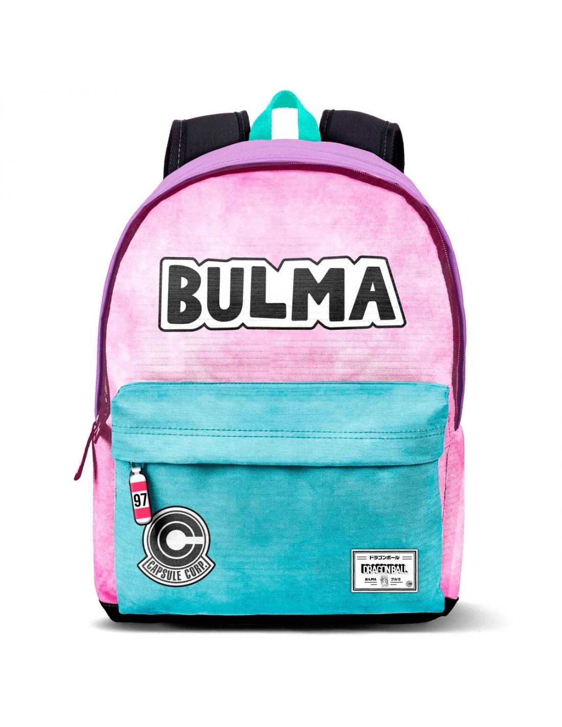 Mochila Dragon Ball Bulma Backpack 44cm Capsule Corp