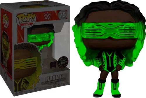 Figura Funko POP! WWE Naomi GITD Glow in the Dark Exclusive Chase #75