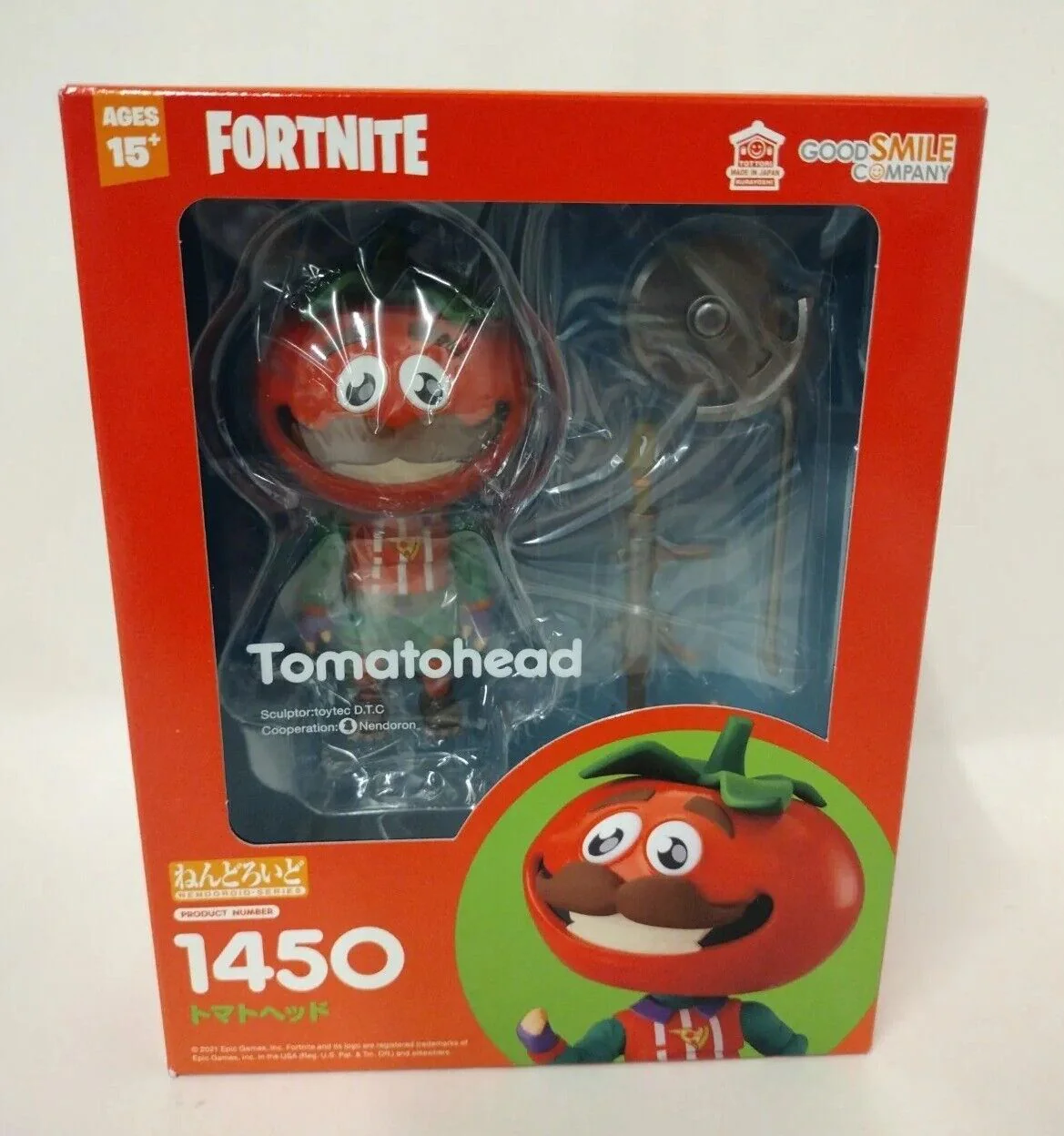 Figura Nendoroid #1450 Tomato Head Fortnite Good Smile Company