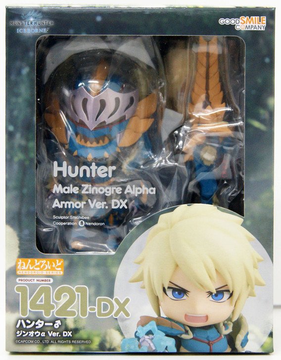 Figura Nendoroid Monster Hunter World Iceborne Male Zinogre Alpha Armor Ver. DX 10 cm