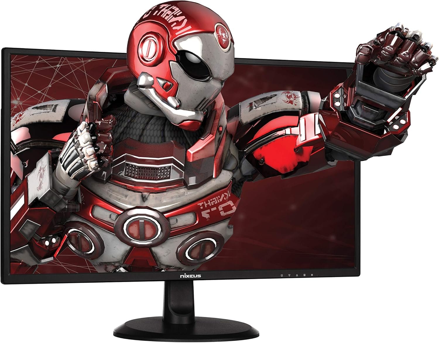 Monitor Nixeus Gaming Alto Rndimiento EDG IPS 2560 x 1440 AMD Certified FreeSync 144Hz QHD
