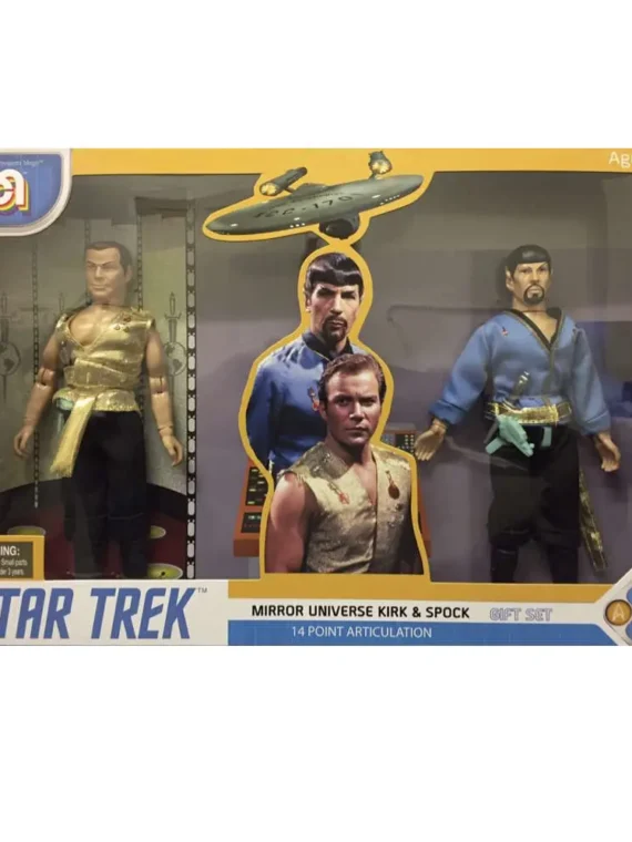 Figura Star Trek Action Figures 2-Pack Mirror Universe Spock & Kirk 20 cm Mego