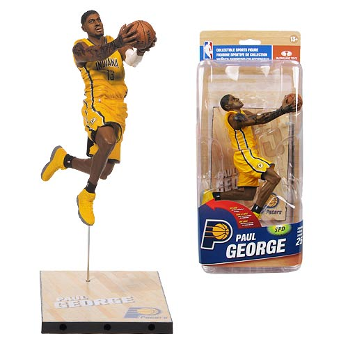 Figura Sportpicks NBA Series 25 Paul George Blue Uniform #1199 15cm 2014 McFarlane Toys