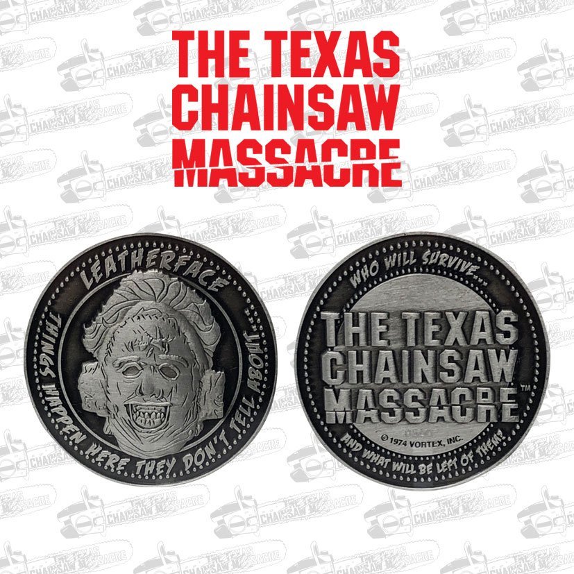 La Matanza de Texas Moneda Leatherface Limited Edition Descatalogado