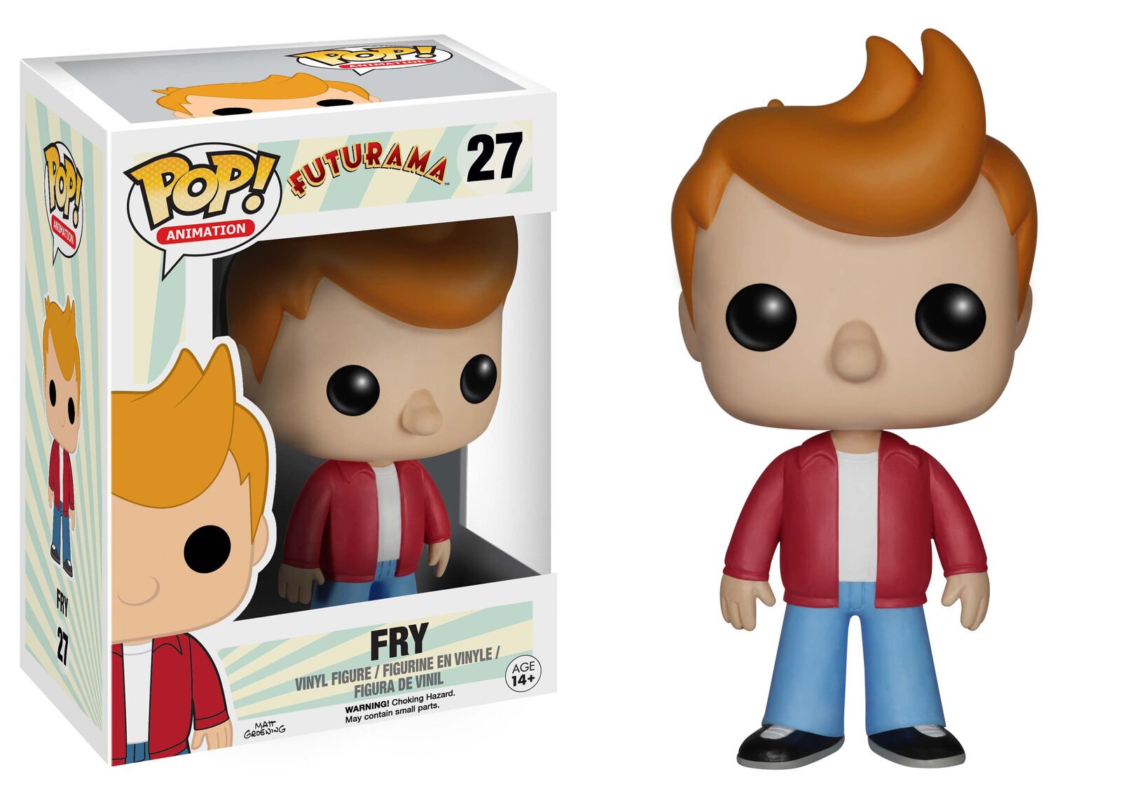 Figura Funko POP! Animation Philip J. Fry Futurama #27 Vaulted