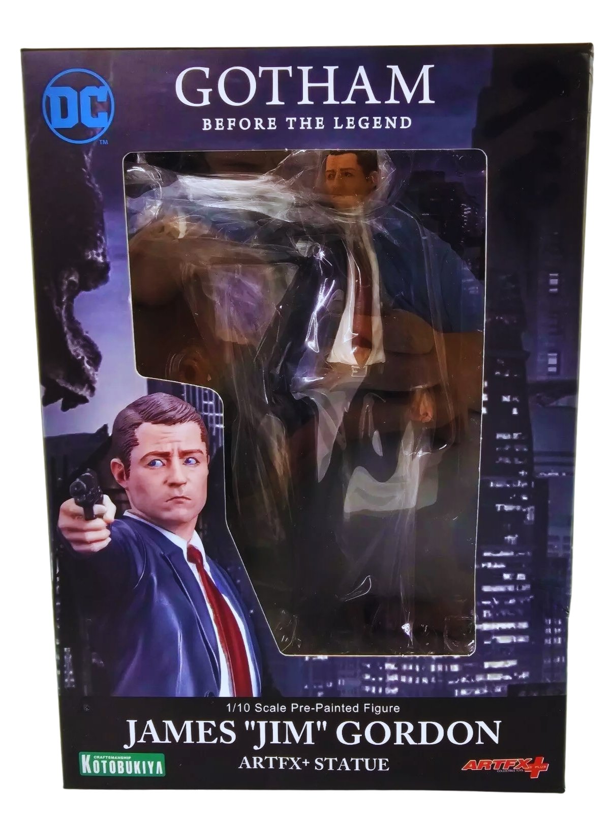 Estatua James Jim Gordon Gotham Before The Legend Kotobukiya ArtFX+ 1/10
