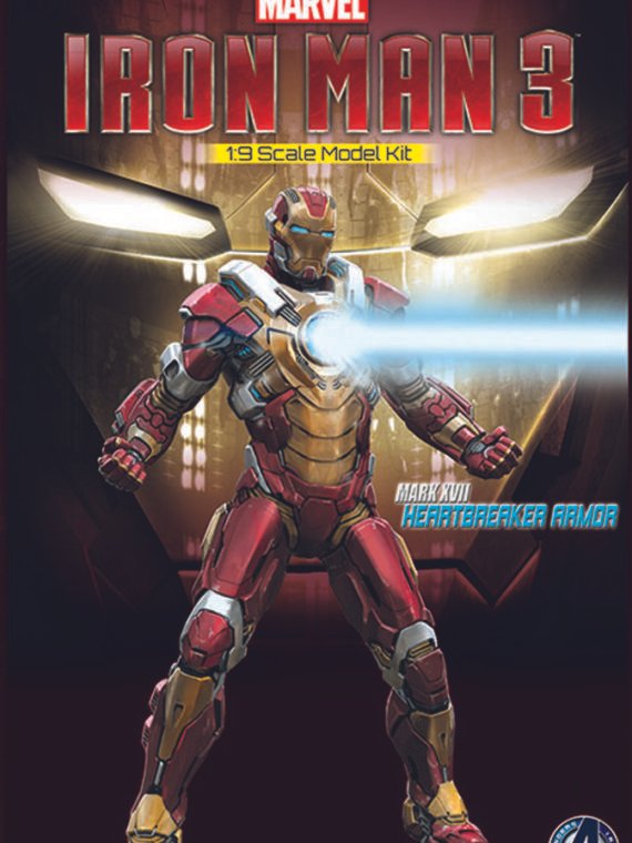 Model Kit Iron Man 3 - Mark XVII - Heartbreaker Armor Scale 1/9 Dragon Models