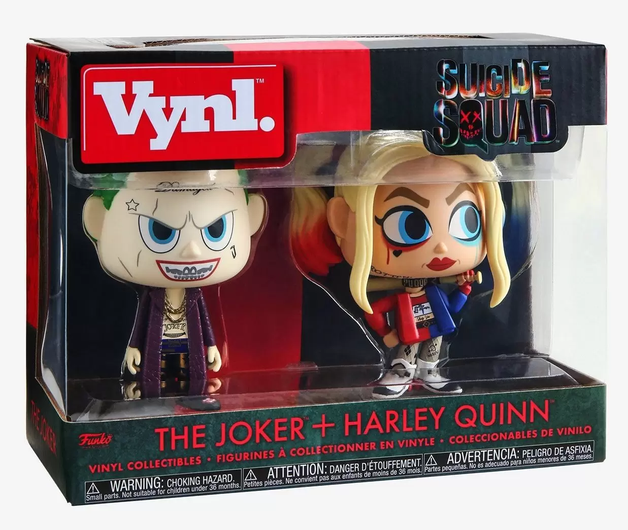 Figura Funko VYNL. Harley Quinn & The Joker 2-Pack DC Cómics