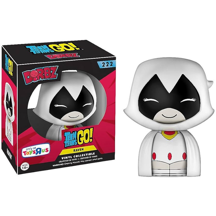 Figura Funko DORBZ Teen Titans Go! White Raven ToysR'Us Exclusive #222
