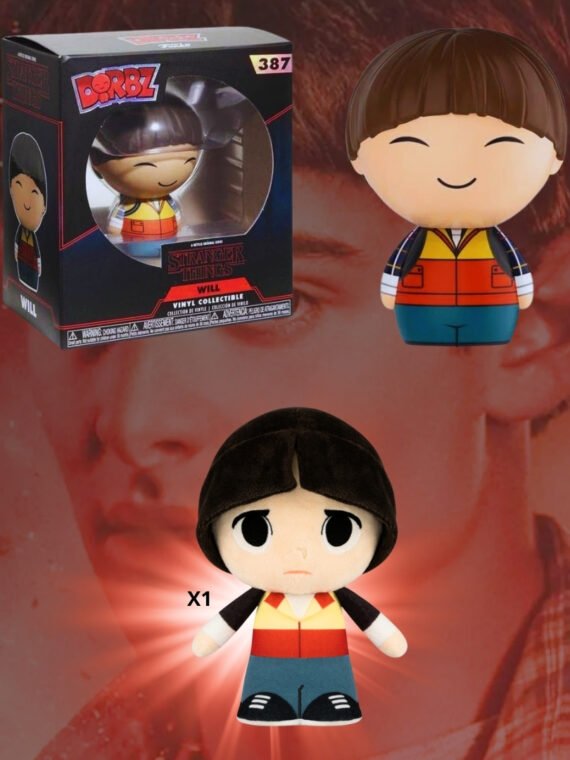 Figura DORBZ Will + Super Cute Plush Figure Will 20 cm Stranger Things TV #387 Combo