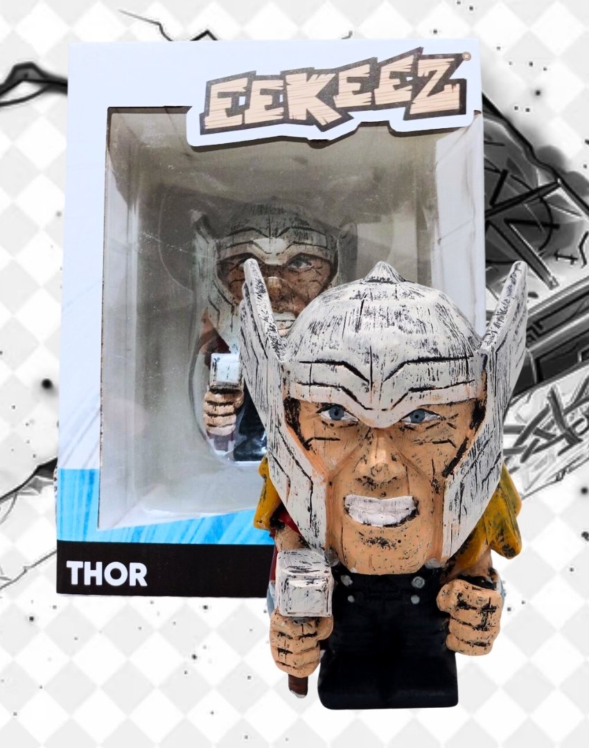 Figura Thor MARVEL Collectibles Designer Toys FOCO Eekeez 4"