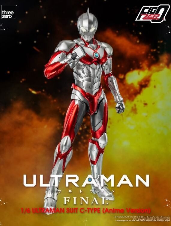 Figura Ultraman Suit FigZero Final Season C-Type 31cm 1/6 Scale ThreeZero