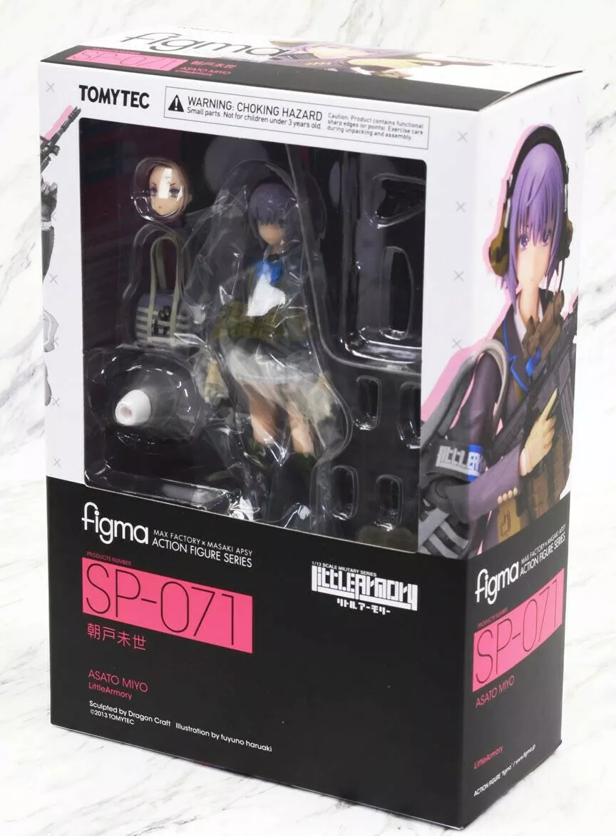 Figma TOMYTEC SP-071 Asato Miyo in OVP Little Armory Action Figure JP