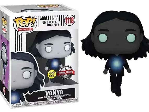 Figura Funko POP! Umbrella Academy Vanya Flying Glow-in-the-Dark Exclusive #1118