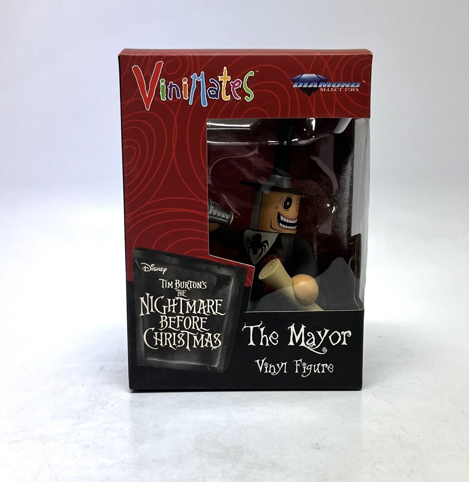Figura Vinimates Mayor Nightmare Before Christmas NBX Diamond Select Toys 14cm