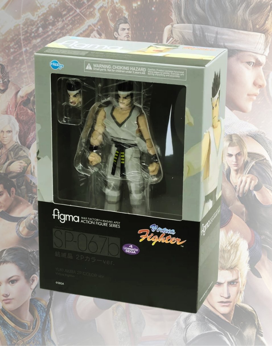 Figura Figma Akira Yuki 2P Virtua Fighter Max Factory x SEGA Freeing