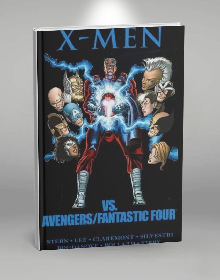 Cómic X-Men vs Avengers and Fantastic Four Stan Lee, Jack Kirby Marvel Paperback