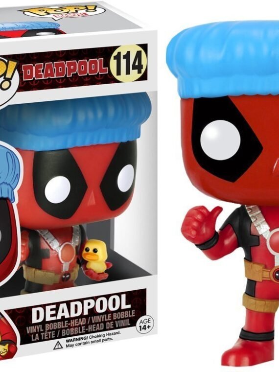 Figura Funko POP! Deadpool Shower Cap Exclusive / Retired / Vaulted Deadpool Marvel #114