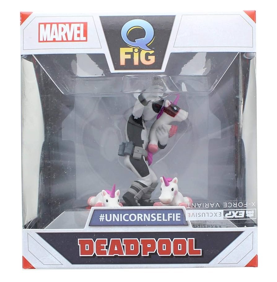Deadpool Unicornio Selfie – Q-Fig Diorama X-Force Ver QMX Quantum Mechanix LE