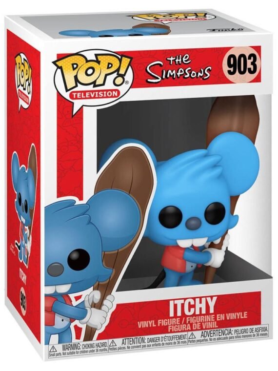 Figura Funko POP! Animation TV The Simpsons – Itchy Vaulted #903