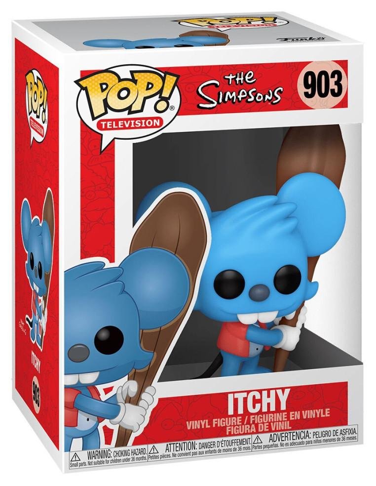 Figura Funko POP! Animation TV The Simpsons – Itchy Vaulted #903
