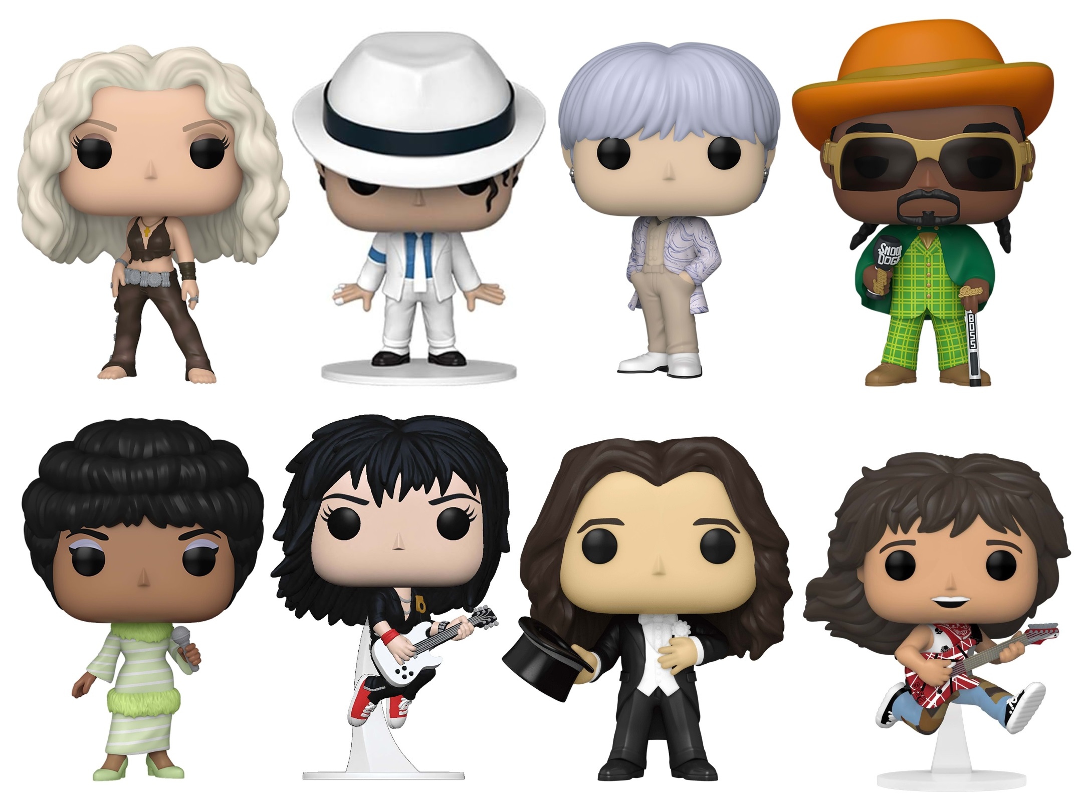 Funko Pop Rocks List Queen I Want To Break Free Funko Pop! Rocks Four-Pack
