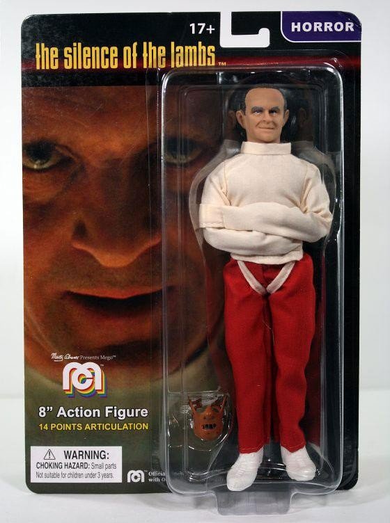 Figura The Silence of the Lambs Action Figure Lecter in Straightjacket 20 cm Horror Mego