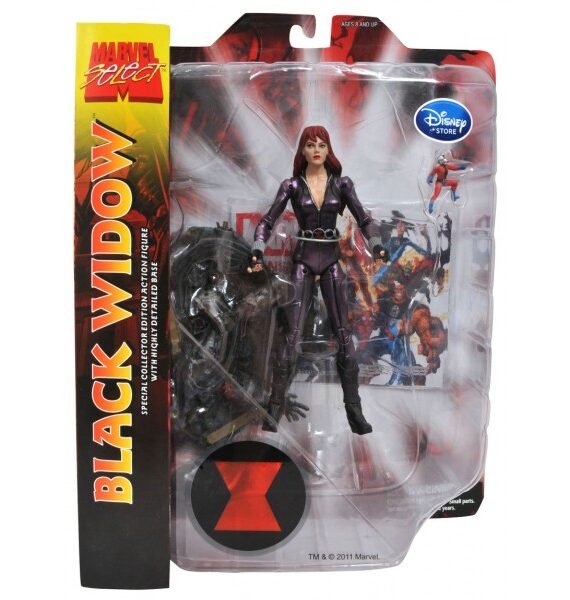 Figura Viuda Negra 18 cm Diamond Select Toys Marvel Select