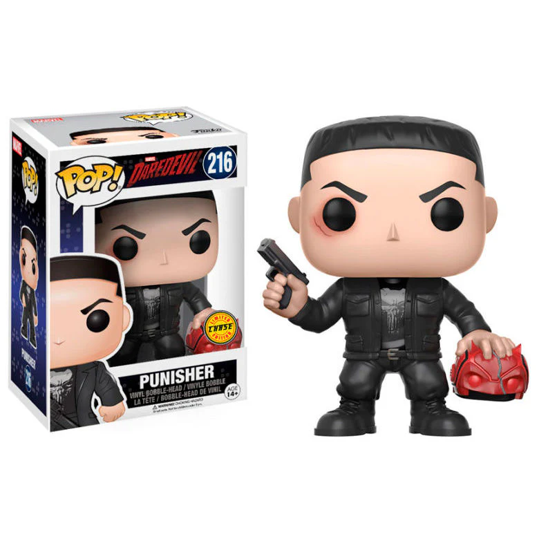 Figura Funko POP! Netflix Marvel Punisher Daredevil Exclusive Chase #216