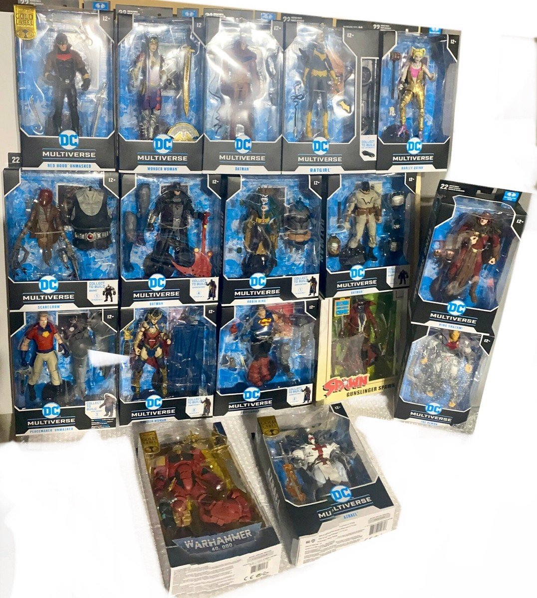 McFarlane Toys DC Multiverse Gold Label Batman 40K Spawn Caperucita Roja -  NUEVA