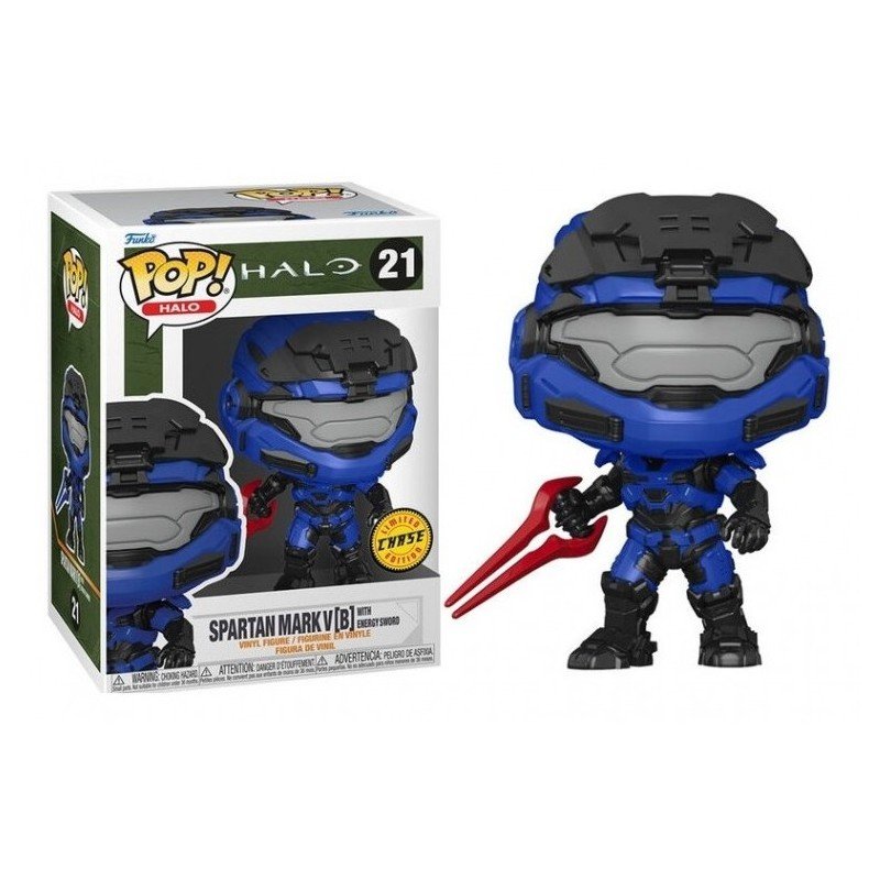 Figura Funko POP! Games Spartan Mark V [B] Sword with Energy Halo Chase Exclusive #21