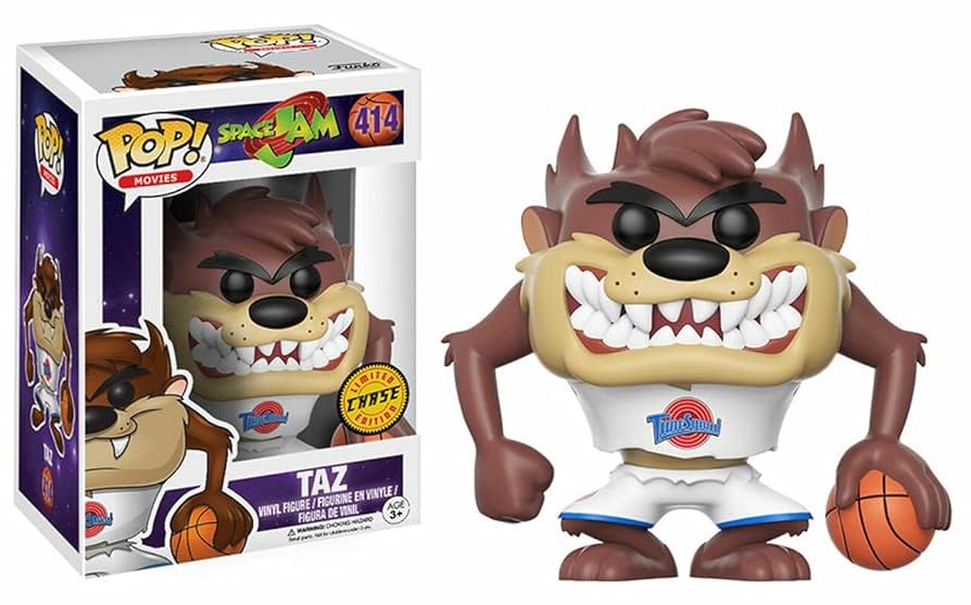 Figura Funko POP! Space Jam Taz CHASE #414 Exclusive