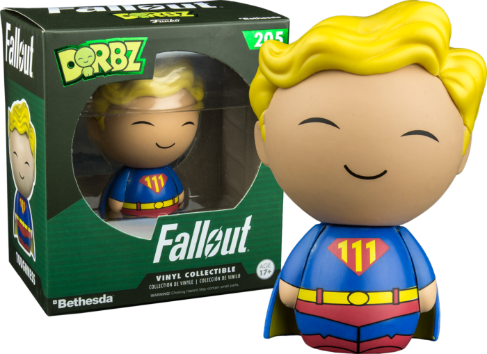 Figura Funko DORBZ Fallout Vault Boy Toughness Super Hero Exclusive (EMEA) #205